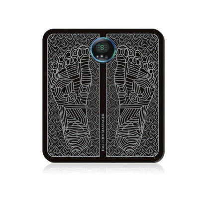 Electric USB Charging Foot Massage Mat Relaxes Foot Acupoint Massage Mat Improves Blood Circulation 8 Modes 19 Level Relaxation