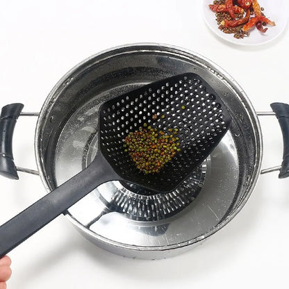 SpiderSkim™ Stainless Steel Skimmer Spoon – Multi-Purpose Strainer Ladle